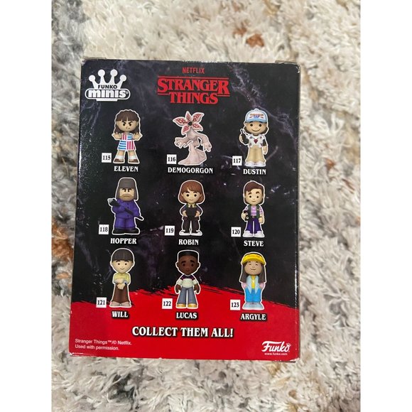 Funko Minis Stranger Things Argyle-figure 123- Season 4 - Picture 7 of 7